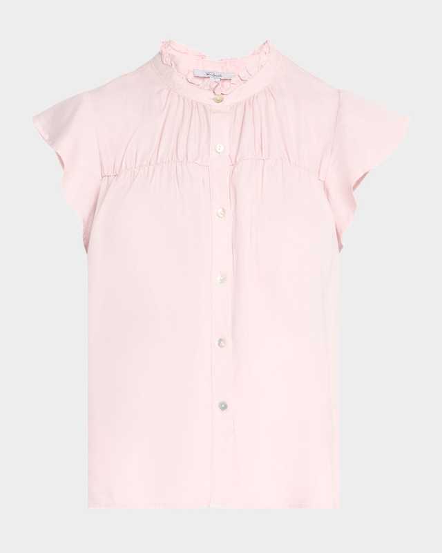 Ruthie Button-Front Blous
